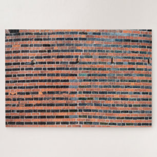 Red and black brick iconic Holstentor  Jigsaw Puzzle