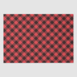 Red and Black Buffalo Check Tissue Paper<br><div class="desc">This custom tissue paper features a red and black buffalo check pattern.  Very versatile and can be used for many occasions from Christmas to birthdays!  Matching products and accessories are available in my store.  Be sure to follow me for new product updates. Thank you for your interest in SapphireDesigns!</div>