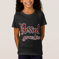 Red And Black Buffalo Plaid Blessed Grandma Matchi