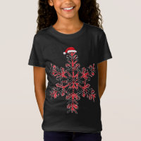 Red And Black Christmas Buffalo Plaid Santa hat Sn