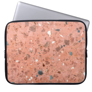 Red and Black Colourful Small Gravel Rocks Pebbels Laptop Sleeve