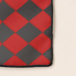 Red and Black Diamond Pattern Scarf<br><div class="desc">Long Scarf. Featured in a red and black Diamond Pattern. Made with high resolution vector and/or digital graphics for a professional print. NOTE: (THIS IS A PRINT. All zazzle product designs are "prints" unless otherwise stated under "About This Product" area) The design will be printed EXACTLY like you see it...</div>