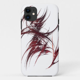 red and black fibres iPhone 11 case