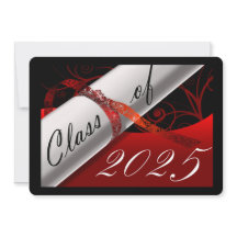 Red and Black Graduation Party