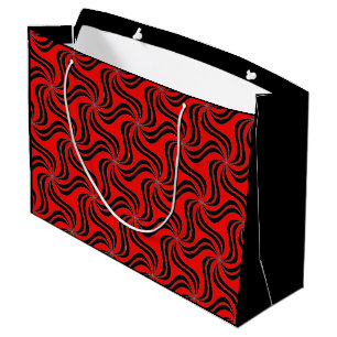 Red and Black Large Gift Bag