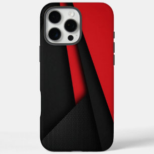 Red and Black phone cases