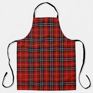 Red And Black Plaid Apron