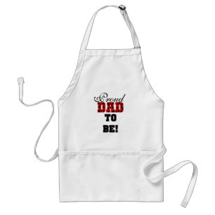 Red and Black Proud Dad to Be tshirts and Gifts Standard Apron