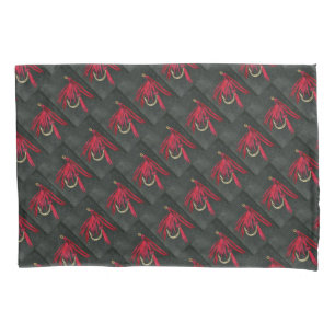 Red and black Red Ibis classic wet trout fly      Pillowcase