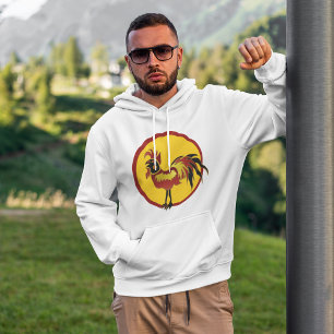 Red And Black Rooster Hoodie