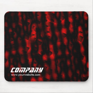 Red and Black Texture, Business Mouse Mat