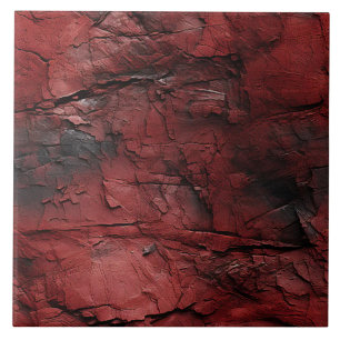 Red and Black Wall Tile