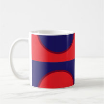 Red and blue (8066) cup, cup