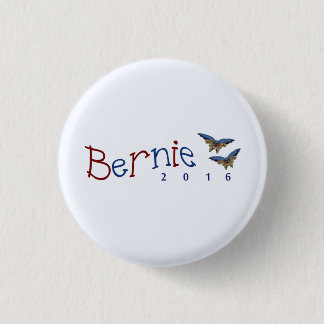 Red and Blue Bernie Sanders for President Button