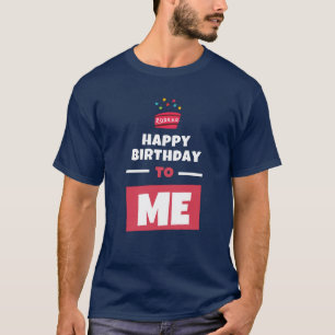Red and Blue Cake Birthday Event T-Shirt