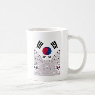 Red and Blue Flag elements Coffee Mug