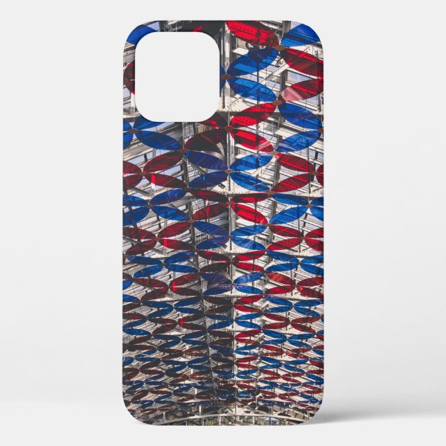 Red and blue glass ceiling Case-Mate iPhone case (Back)