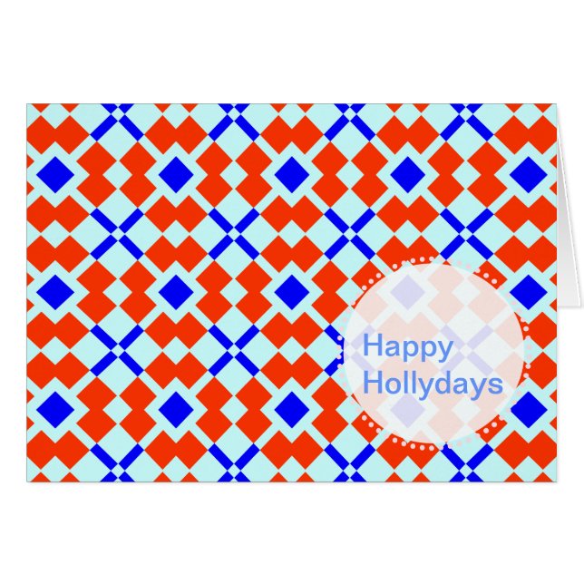 Red and Blue, its Saxonian (Front Horizontal)