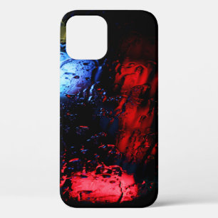 Red and blue LED lamp iPhone 12 Case