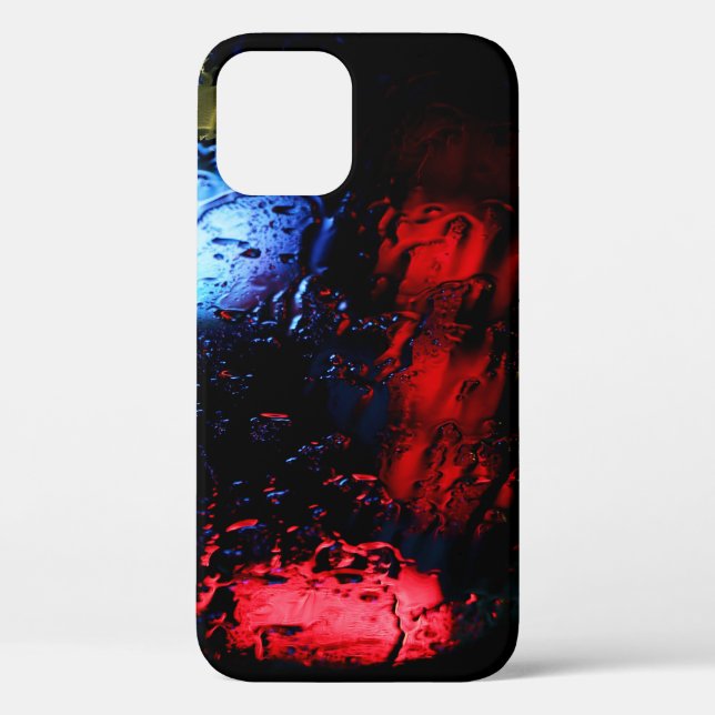 Red and blue LED lamp Case-Mate iPhone Case (Back)