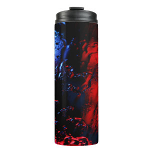 Red and blue LED lamp Thermal Tumbler