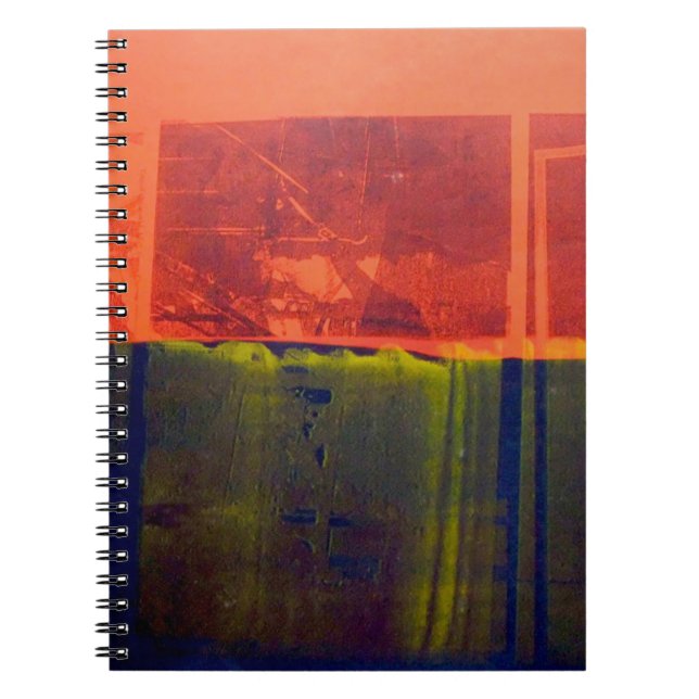 Red and Blue Notebook (Front)