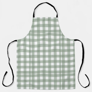 Red and Blue Plaid Patter Apron