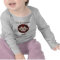 Red and Brown Sock Monkey: First Birthday Tee