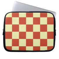 Red and Cream Chequered