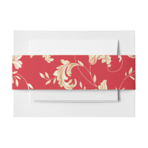 Red and Gold Belly Band