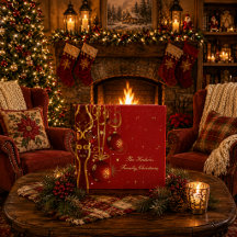 Red and Gold Christmas Album
