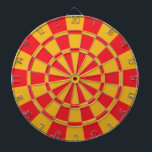 Red And Gold Dartboard<br><div class="desc">Red And Gold Dart Board</div>