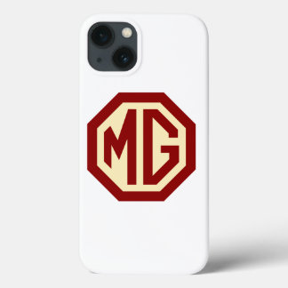 Red and Gold MG Logo iPhone 13 Case
