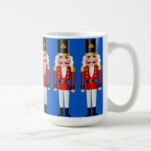 Red and Gold Nutcrackers Coffee Mug