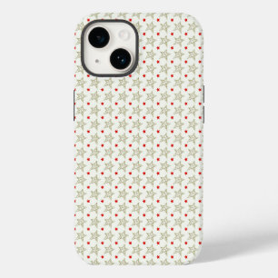 Red and Gold Stars Phone Case