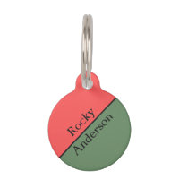 Red and Green 45 Degrees Minimalist