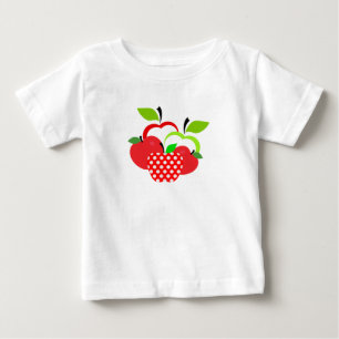 Red and Green Apples Baby T-Shirt