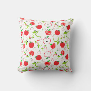 Red and Green Apples Cushion