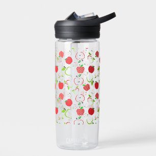 Red and Green Apples Water Bottle