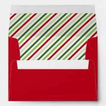 Red and Green Christmas Envelope