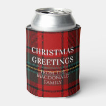Red and Green Christmas Plaid 