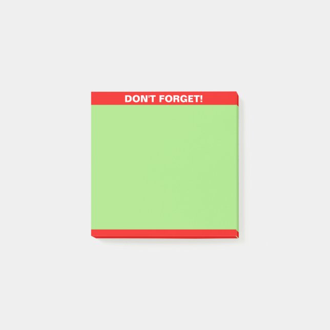 Red and Green Editable Calligraphy Note (Front)