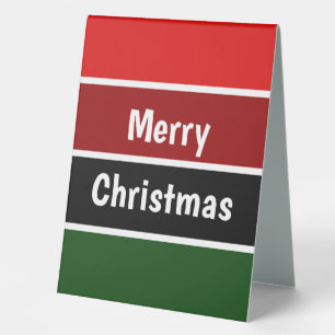 Red And Green Merry Christmas