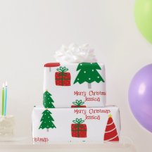 Red and Green Merry Christmas 