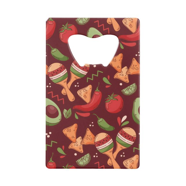 Red And Green Mexican Food (Front)