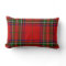 Red and Green Plaid Christmas Pillow