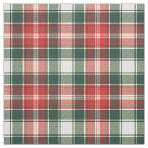 Red and Green Plaid Holiday Fabric