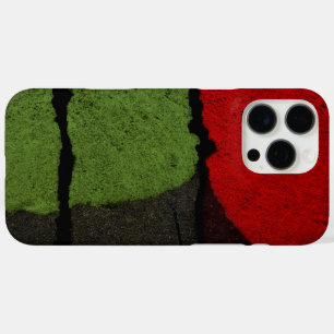 Red and Green Road Paint iPhone 16 Pro Max Case