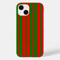 Red and Green Stripes Design