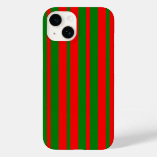Red and Green Stripes Design  Case-Mate iPhone 14 Case